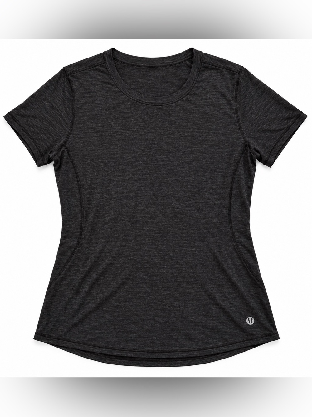 Lululemon Charcoal Gray Short Sleeve Crewneck Athletic Tee
